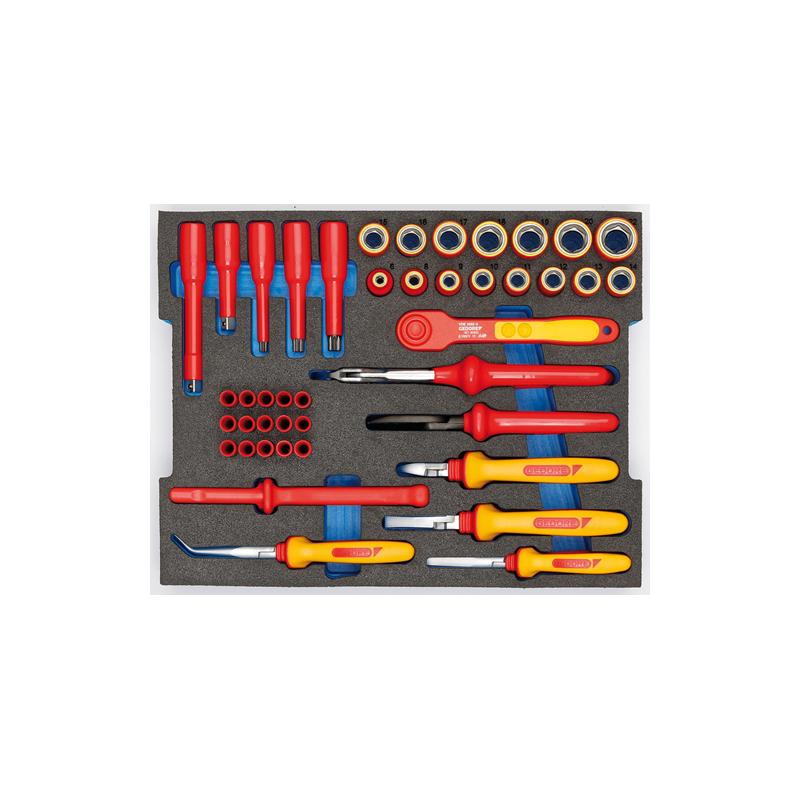 GEDORE VDE-Werkzeugsortiment HYBRID in L-BOXX 136 1100-1094