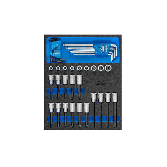 GEDORE Check-Tool-Einlage mit Sortiment 2005 CT2-ITX19