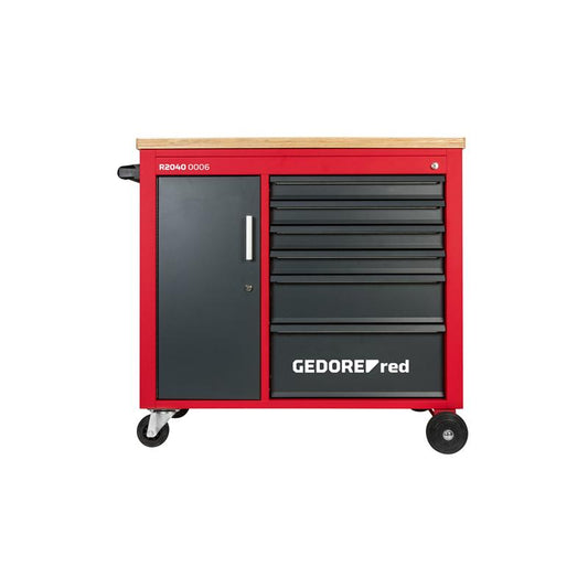 GEDORE Werkstattwagen MECHANIC PLUS + 6 Schubladen 988x431x935 mm R20400006