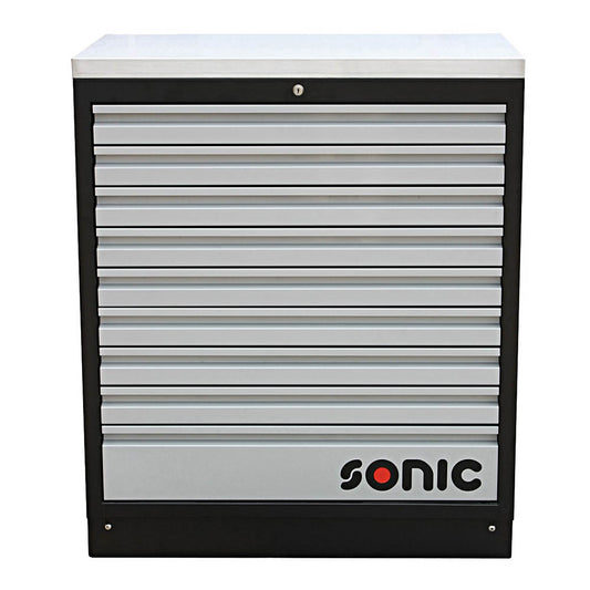 Sonic MSS 845mm Schrank mit Edelstahl-Arbeitsplatte